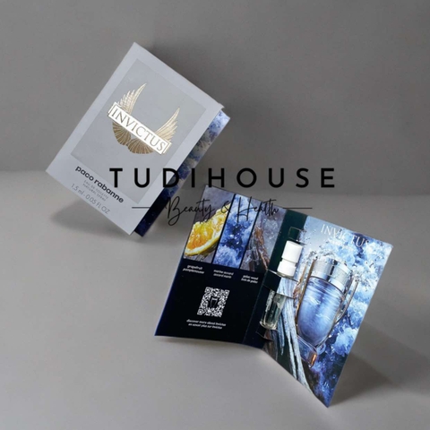 vial 1.5ml - nước hoa nam Paco Rabanne Invictus