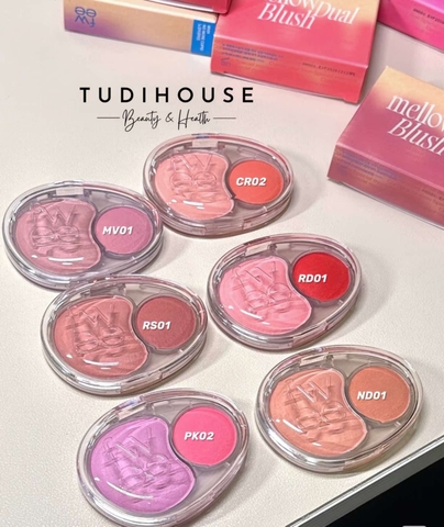Má Hồng Thạch Fwee Mellow Dual Blush