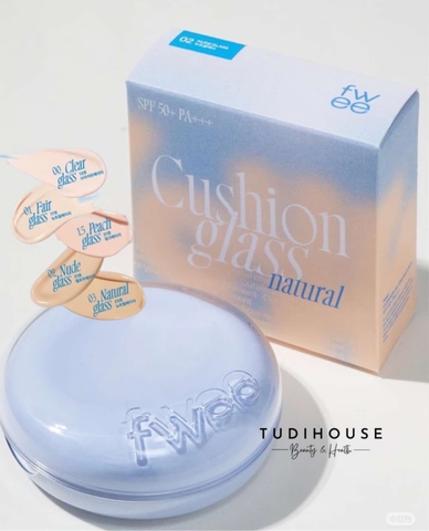 Phấn nước trang điểm Cushion Fwee Glass Natural 13g