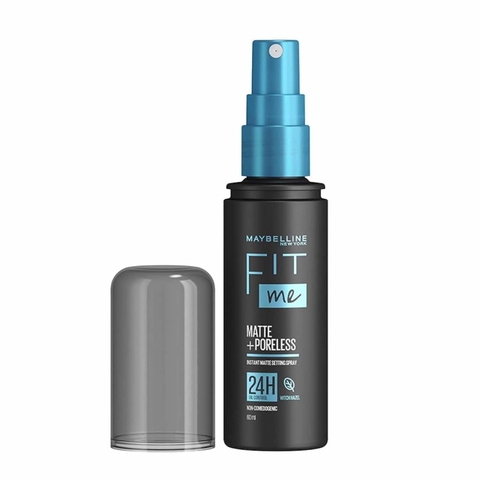 Xịt  trang điểm kiềm dầu, mịn lì Maybelline Fit Me Poreless Setting Spray 60ml