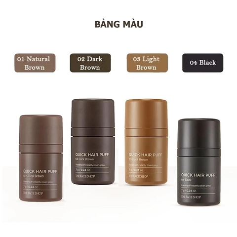 Phấn Che Khuyết Điểm Tóc The Face Shop Quick Hair Puff