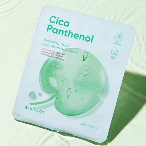 Mặt nạ BANILA CO Cica Panthenol 22ml