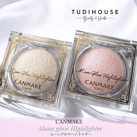 Phấn bắt sáng nhũ ngọc trai siêu mịn Canmake Moon Glow Highlighter 3,7g