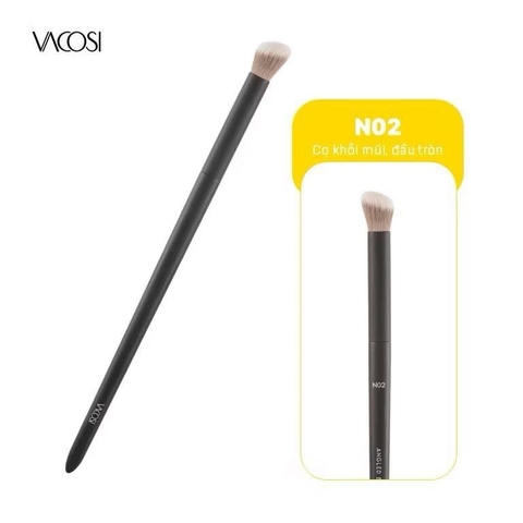 Cọ khối mũi Vacosi đầu tròn N02