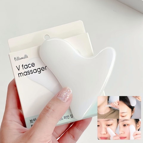 Dụng cụ massage vùng mặt và cổ Fillimilli V Face Massager