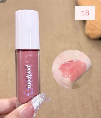 Son bóng Peripera Glasting Gloss - MÀU 18