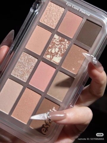 Bảng mắt Espoir Eye Core Palette - Honey Oat Latte