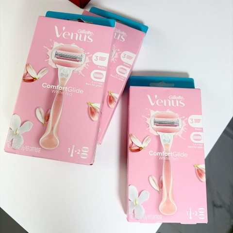 Set dao cạo GILLETTE VENUS Comfortglide White Tea