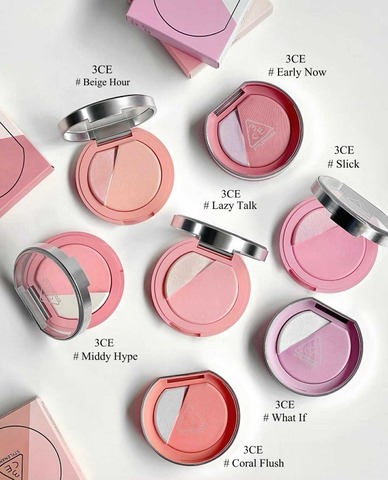 Phấn má hồng & highlight 3CE Blushlighter