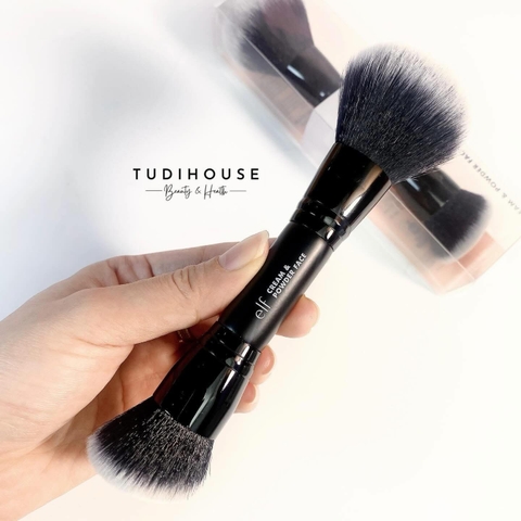 Cọ 2 đầu ELF Cream & Powder Face Brush