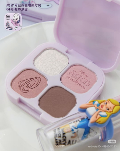 Phấn mắt 4 ô Clio Pro Eye Palette Cube - 04 Oyster In A Dream
