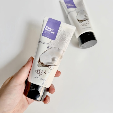 Tẩy da chết The Face Shop Smart Peeling White Jewel 120ml