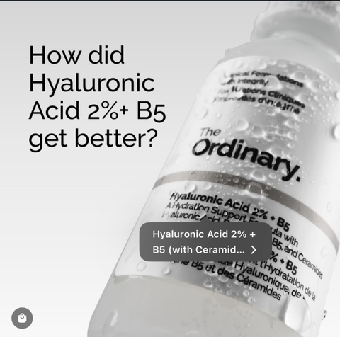 [ mẫu mới ]  Serum da The Ordinary Hyaluronic Acid 2% + B5 30ml