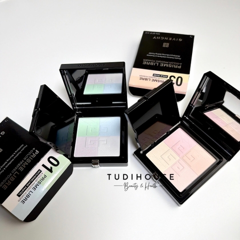 Phấn Phủ Dạng Nén Givenchy Prisme Libre 4-Color Pressed Powder 7g