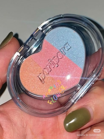 Phấn Bắt Sáng Peripera Heart Pocket Beam #01 Candy Topping