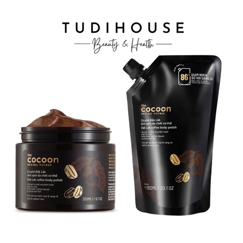 Tẩy da chết toàn thân Cocoon Cà phê Đắk Lắk