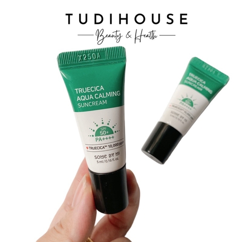 minisize 5ml - kem chống nắng Some By Mi Truecica Aqua Calming Suncream SPF50+ PA++++