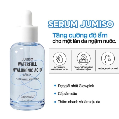 Serum Jumiso Dưỡng Ẩm Jumiso Waterfull Hyaluronic Acid Serum 50ml