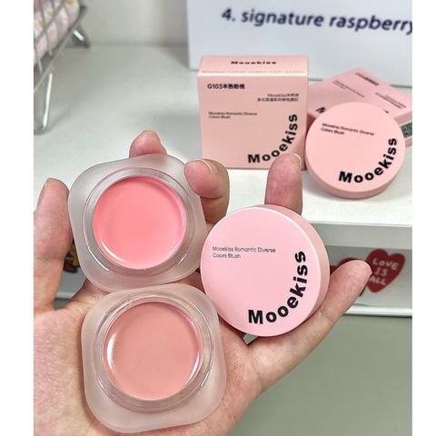 Má hồng dạng kem Mooekiss