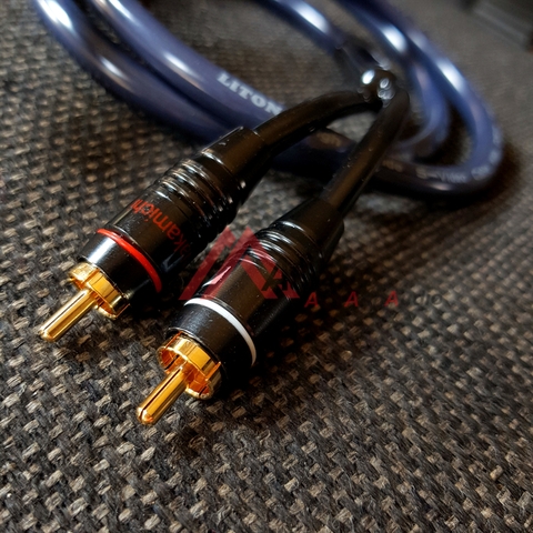 Cáp 3.5 ra 2 đầu AV Liton, giá 01 sợi dài 1.5 mét