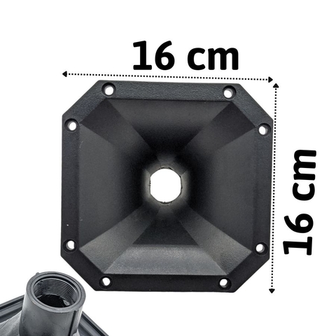 Họng Treble 450 Ren Vặn 34mm Mẫu Bát Giác 16x16