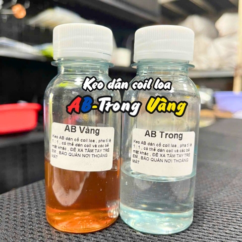 KEO AB VÀNG TRONG DÁN COIL LOA