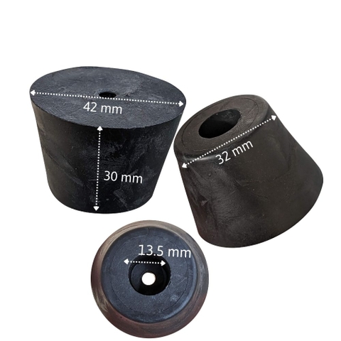 chân đế cao su cho loa và amply , bộ 8 cái Sub cao