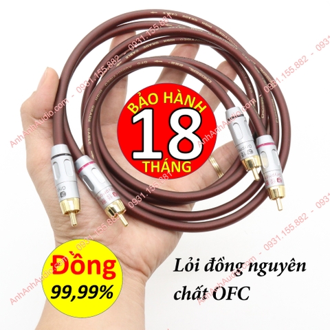 Dây av 4 đầu Choserl cao cấp , bh 18 tháng