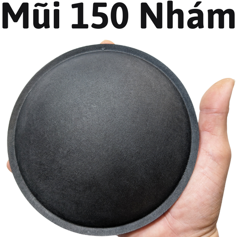 Mũi loa 150mm nhám, thiết kế chất lượng cao cho âm thanh mạnh mẽ và rõ ràng.