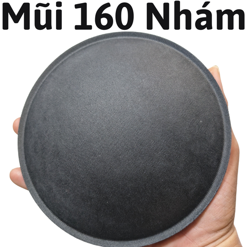 Mũi loa 160mm nhám dùng trong gia công chính xác các bộ phận loa, cải thiện chất lượng âm thanh.
