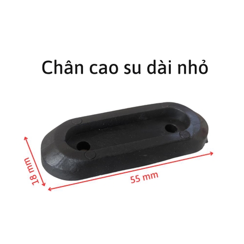 chân đế cao su cho loa và amply , bộ 8 cái Dài nhỏ