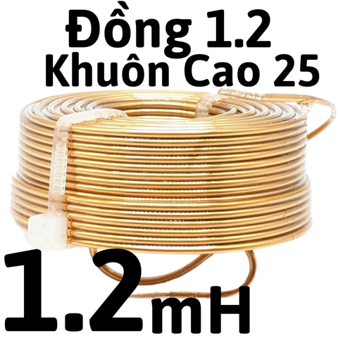 Cuộn Cảm KK Đồng 1.2 Khuôn Cao 25