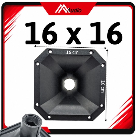 Họng Treble 450 Ren Vặn 34mm Mẫu Bát Giác 16x16