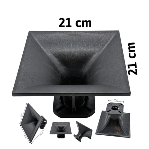 Họng Treble Phi Thuyền Vuông 21x21 cm