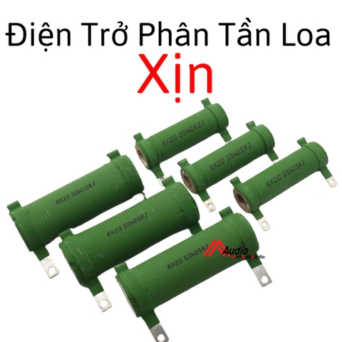 Điện trở phân tần loa xịn màu xanh , giá 01 cái