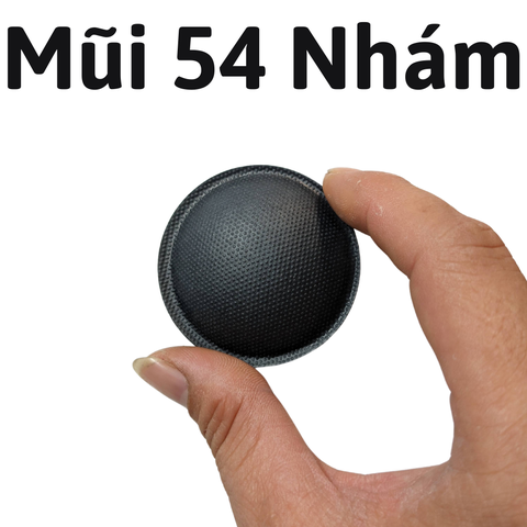 Mũi loa 54mm nhám giúp tái tạo âm thanh rõ ràng và mạnh mẽ, phù hợp cho các hệ thống âm thanh di động và gia đình.