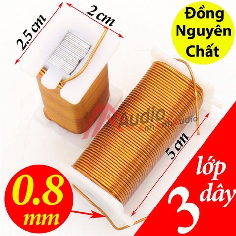 Cuộn cảm 1.0 Henry Dây Đồng 0.8mm