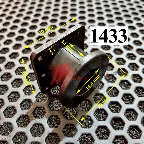 Khuôn Cuộn Cảm , lỏi cuộn cảm tròn vuông 30 , Mẩu 1433 giá 02 cái