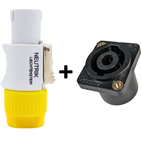 SPK S2 Trắng Vàng và SPK Cái Vuông Nhựa