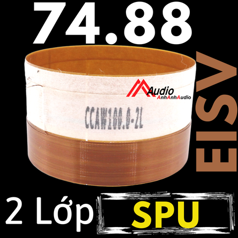 Coil Bass 74.88 - 2 Lớp Giấy Trắng SPU