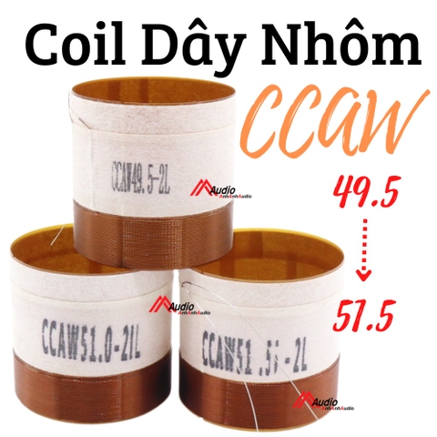 Coil CCAW giấy Trắng 5x