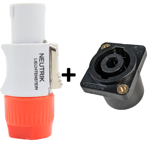 SPK S2 Trắng Cam và SPK Cái Vuông Nhựa