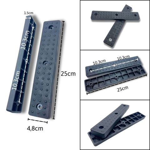 Chân cao su Sub dài 25cm , bộ 2 cái