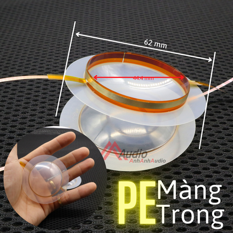 Màng Treble 450 Nhựa trong - Dây Dẹp Vàng