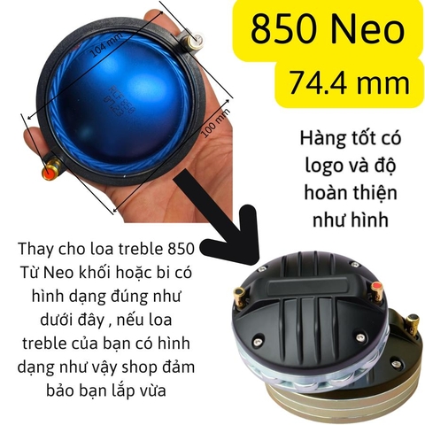 COIL LOA TREBLE 850 NEO – DÂY ĐỒNG DẸP