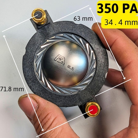 COIL LOA TREBLE 350 PA - TÂM GIỮA 2 CỌC LOA LÀ 72 MM