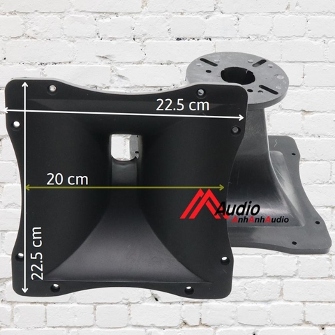 Họng treble 750 kích thước 23 x 23 khuyết