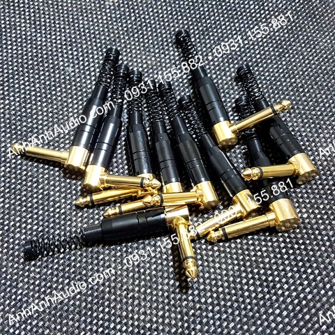 Jack 6 Ly Cong Lò Xo - Kết Nối Âm Thanh Chắc Chắn, Bền Bỉ