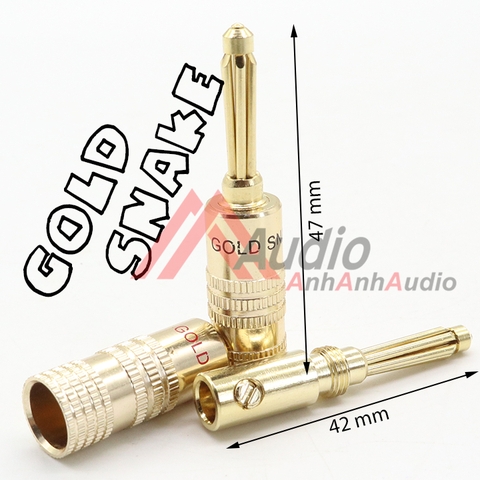 Jack bắp chuối GoldSnake Đồng, giá 01 cái