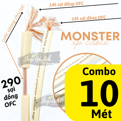10 Mét dây loa Monster lớn